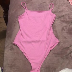 Pink Body Suit